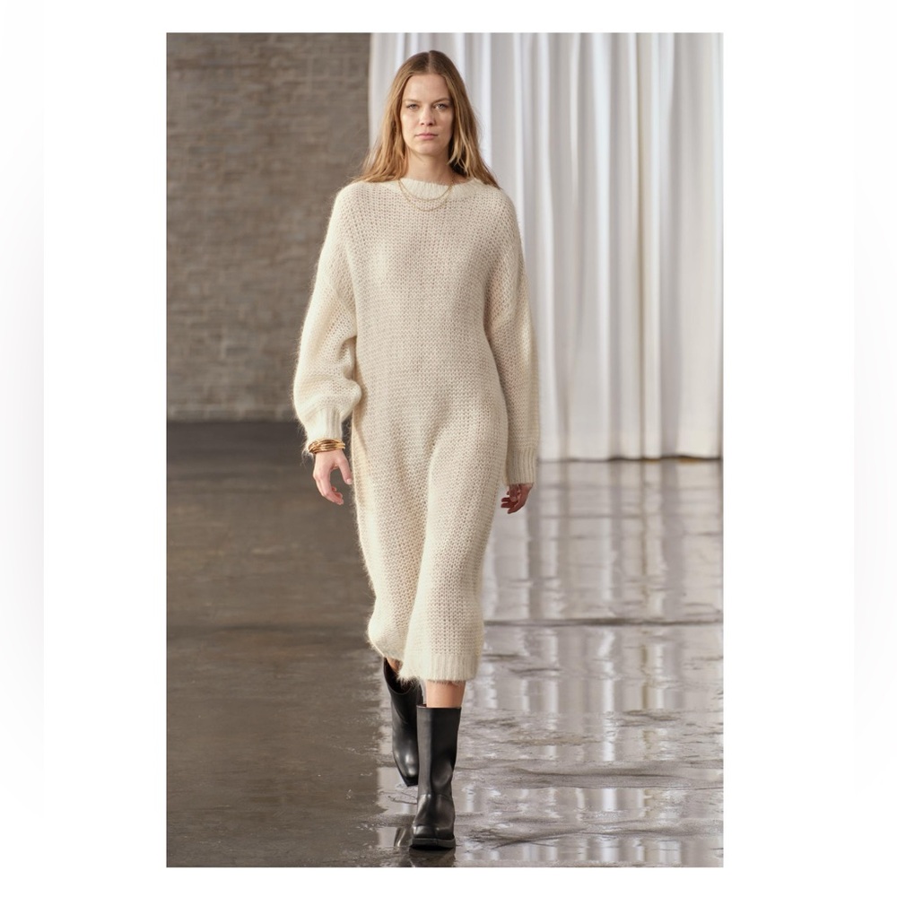 ZARA Alpaca Blend Knit Dress